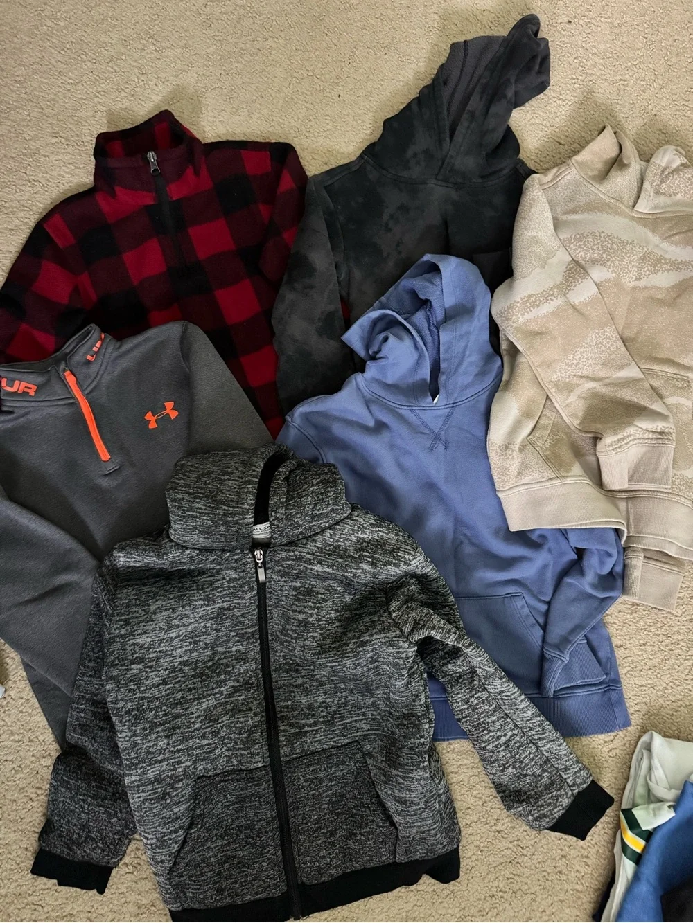 Bundle of size Small hoodie & quarter zips